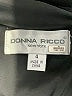 Donna Ricco Solid Black Cocktail Dress Size 4 - photo 7