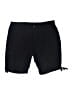 St. John's Bay Solid Black Shorts Size 18 - photo 1