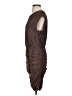 Evereve Metallic Brown Cocktail Dress Size S - photo 5