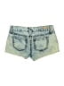 YMI Stars Blue Denim Shorts Size 3 - photo 2