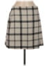 Uniqlo Plaid Gray Casual Skirt Size 8 - photo 1