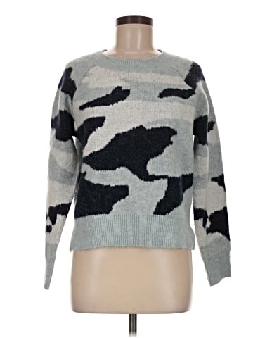 Aqua Pullover Sweater (view 1)