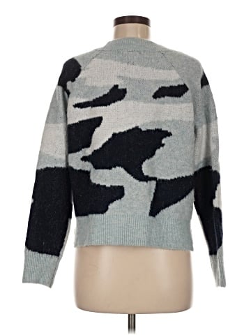 Aqua Pullover Sweater (view 2)