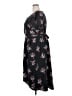 ModCloth 100% Polyester Print Black Casual Dress Size 2X - photo 5