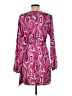 WAYF Paisley Pink Cocktail Dress Size 8 - photo 2