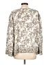 Max Studio 100% Polyester Ivory Long Sleeve Blouse Size L - photo 2