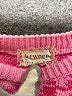 Btween 100% Polyester Houndstooth Pink Pullover Sweater Size 3T - photo 3