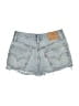 Levi's 100% Cotton Blue Denim Shorts Size 24 waist - photo 2
