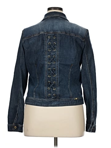 INC International Concepts Denim Jacket (view 2)