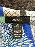 Alfani 100% Nylon Blue 3/4 Sleeve Blouse Size M - photo 7