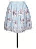 J.Crew Tropical Blue Casual Skirt Size 10 - photo 2