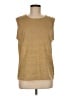 Bob Mackie Gold Sleeveless Top Size M - photo 1
