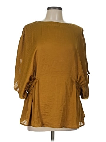 Oxmo 3/4 Sleeve Blouse (view 1)