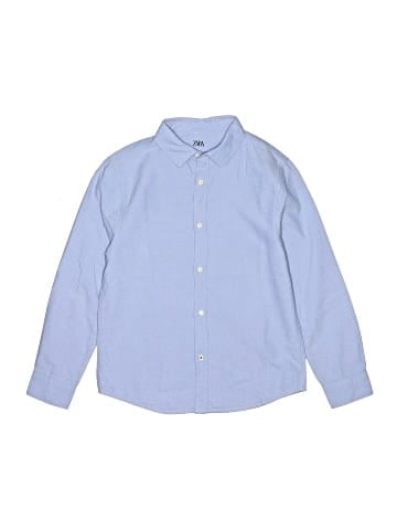 Zara Long Sleeve Button-Down Shirt (view 1)