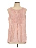 Neiman Marcus Pink Sleeveless Blouse Size L - photo 1