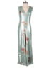 Bebe Silver Jumpsuit Size 2 - photo 1