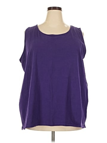 SUPREMA Essentials by Catherines Sleeveless T-Shirt (view 1)
