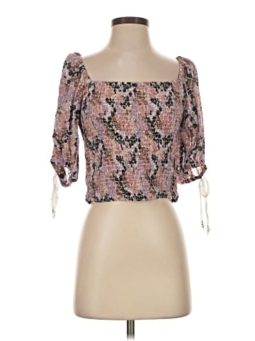 Free People 3/4 Sleeve Blouse (view 1)