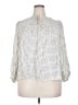 Target Polka Dots Ivory 3/4 Sleeve Blouse Size XXL - photo 1