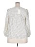 Target Polka Dots Ivory 3/4 Sleeve Blouse Size XXL - photo 2