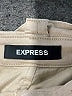 Express Solid Tan Khaki Shorts Size 2 - photo 4