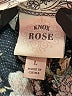 Knox Rose 100% Rayon Black Kimono Size L - photo 7