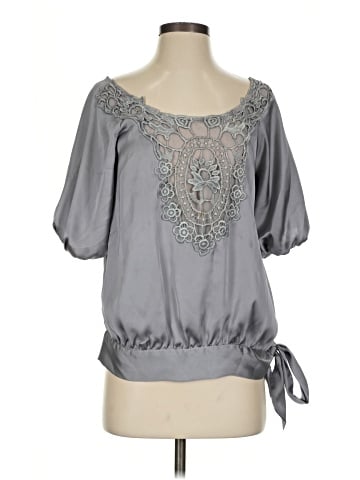 Gracia Fashion Short Sleeve Blouse (view 1)