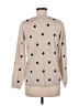 Absolutely Creative Worldwide Polka Dots Tan Pullover Sweater Size M - photo 2