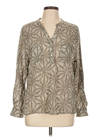 Carve Designs Long Sleeve Blouse (view 1)