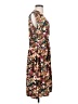 Unbranded Floral Brown Casual Dress Size S (estimated) - photo 4