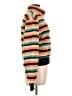 Rock & Roll Denim 100% Polyester Stripes Tan Pullover Sweater Size L - photo 4