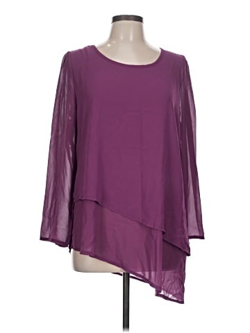 Emery Rose 3/4 Sleeve Blouse (view 1)