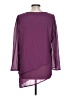 Emery Rose 100% Polyester Purple 3/4 Sleeve Blouse Size L - photo 2