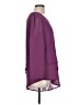 Emery Rose 100% Polyester Purple 3/4 Sleeve Blouse Size L - photo 4