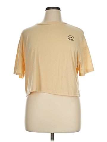 Shein Curve Short Sleeve T-Shirt (view 1)