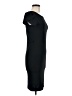 Moa U.S.A. Solid Black Casual Dress Size M - photo 4