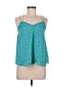 Mustard Seed 100% Polyester Teal Tank Top Size M - photo 1