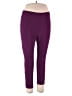 Roaman's Purple Active Pants Size 18 (L) - photo 1