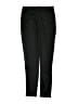 Adidas 100% Polyester Solid Black Track Pants Size 14 - 15 - photo 1