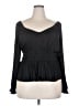 Nine West 100% Polyester Black Long Sleeve Blouse Size XXL - photo 1