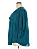 Torrid 100% Polyester Teal 3/4 Sleeve Blouse Size 3X Plus (3) - photo 5