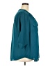 Torrid 100% Polyester Teal 3/4 Sleeve Blouse Size 3X Plus (3) - photo 4