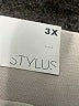 Stylus Solid Gray Casual Pants Size 3X - photo 4
