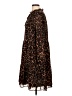 J.Crew 100% Polyester Animal Print Brown Casual Dress Size L - photo 5