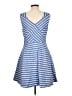 Vineyard Vines Stripes Blue Casual Dress Size 10 - photo 2