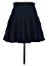 Shein Solid Blue Casual Skirt Size 4 - photo 2