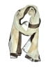 Unbranded 100% Polyester Ivory Scarf One size - photo 1