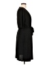 Apt. 9 Solid Black Casual Dress Size L - photo 4