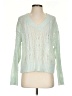 Lucky Brand 100% Polyester Green Pullover Sweater Size S - photo 1