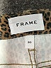 FRAME Animal Print Brown Casual Pants Size 30 waist - photo 7